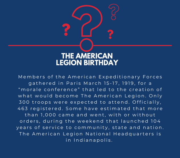 The American Legion Birthday